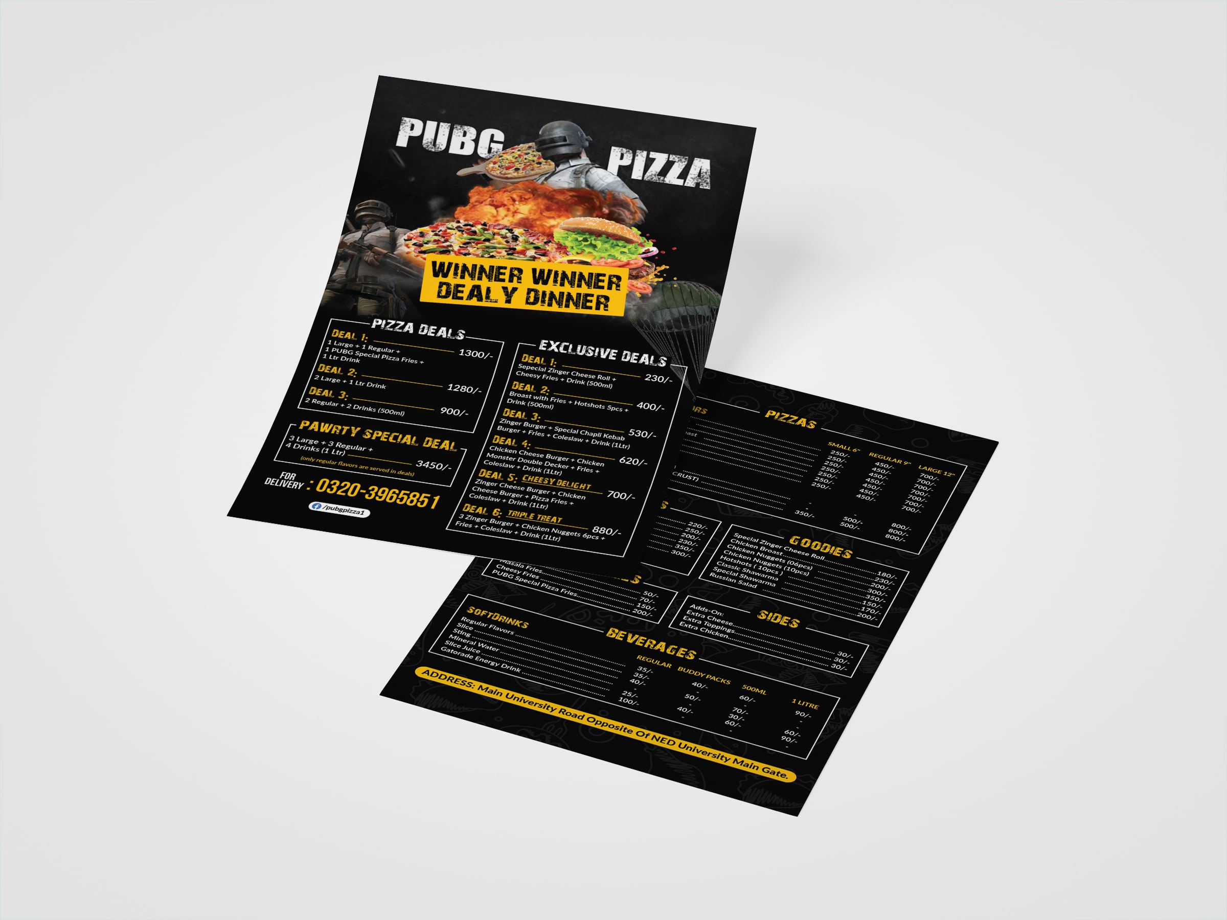 Flyer and Catalog Design Sample for Business Marketing in Nevada City