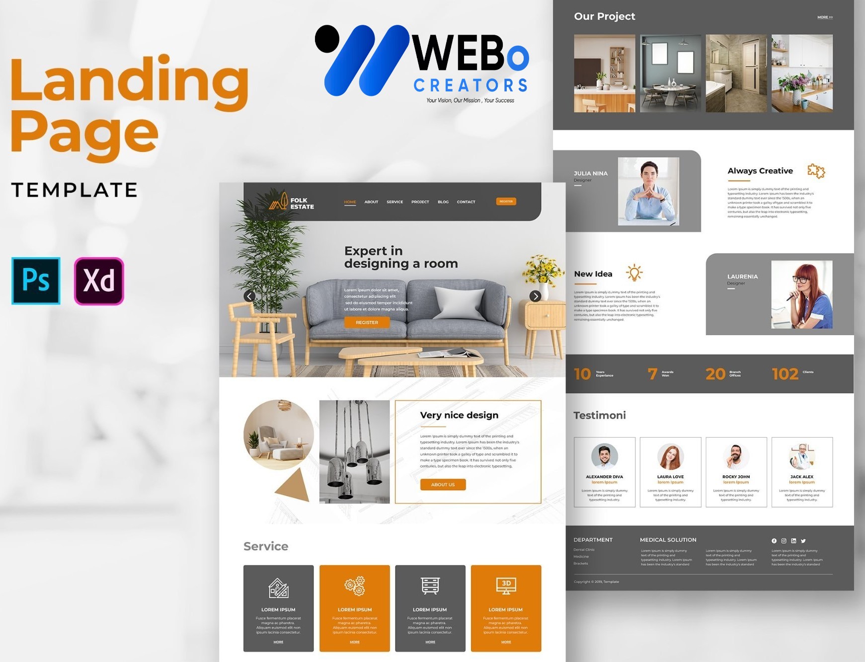 Creative Landing Page Designs, Themes, Graphic Elements for Nevada City Businesses 2026