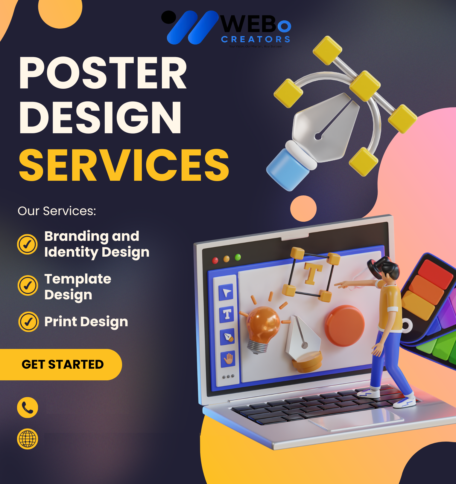 Best Print Design Services in Nevada City Flyers Brochures Posters
