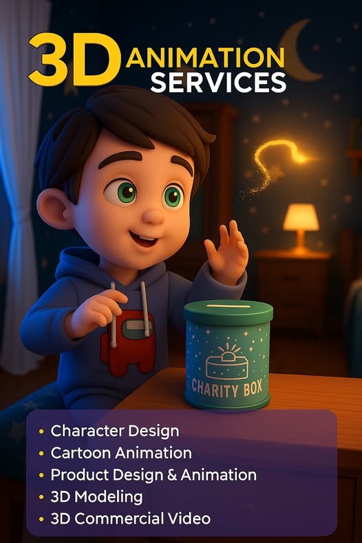 Motion Graphics Services - 3D Animation Studio Agency in Nevada City